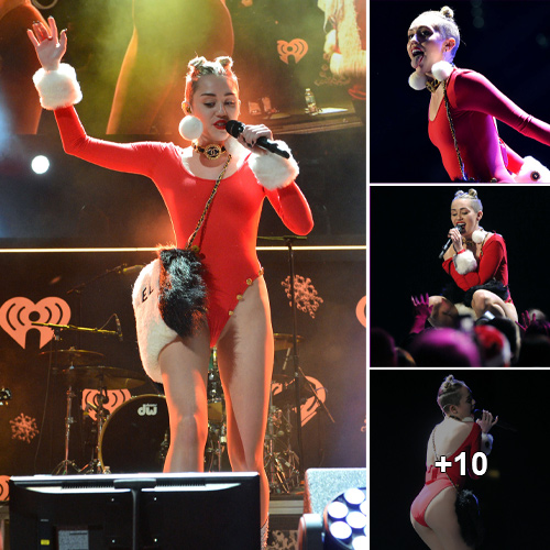 Shock! The shirt was so small that Miley Cyrus almost exposed her private parts right on stage, for everyone to see